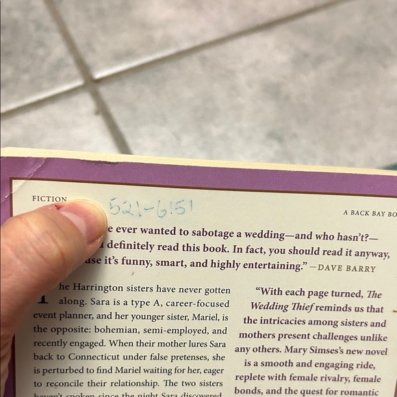 KschwartzThe Wedding Thief by Mary Simses - Green and Yellow Home Accent - Picture 4 of 8